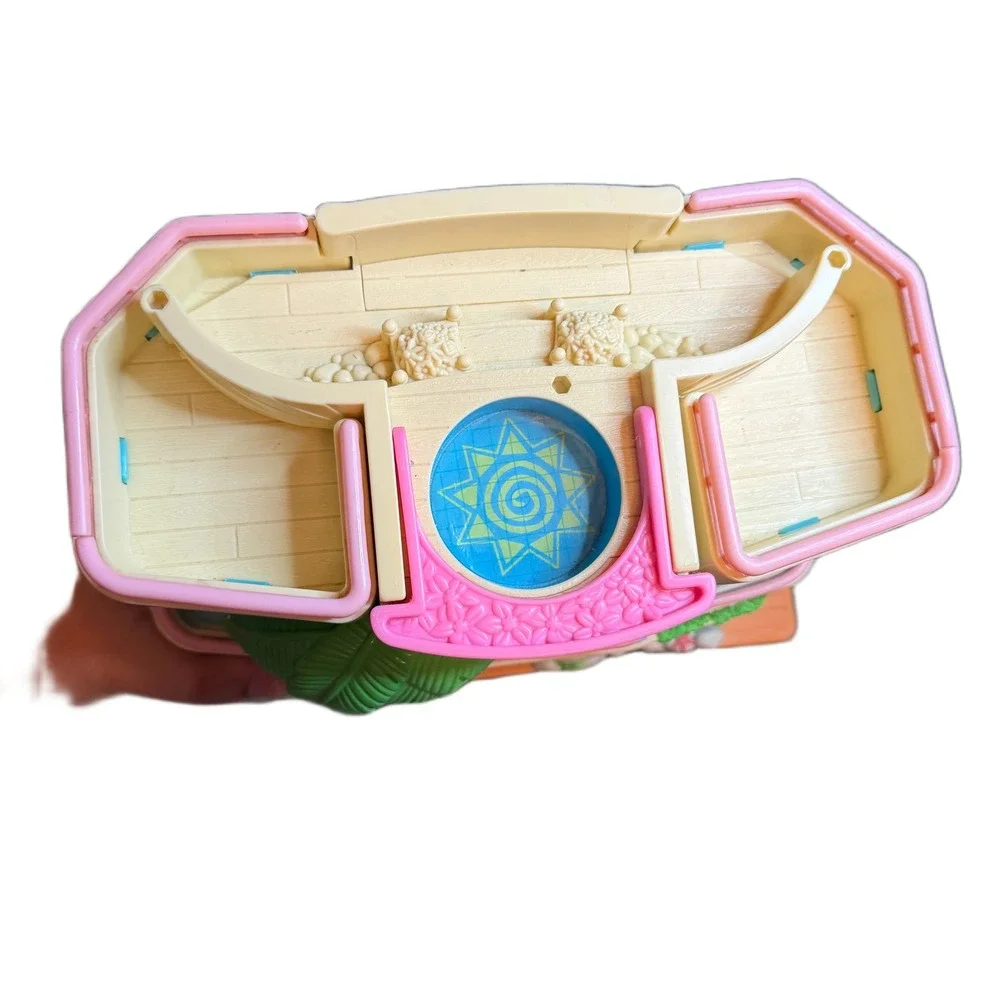 Fisher-Price Loving Family Beach House Vintage Playset with Furniture & Figures